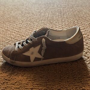 Golden Goose Low Top Suede Sneakers